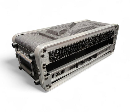 Behringer Ultragraph FBQ-Pro 15-Band Graphic Equalizer and Europower EPQ900 Amlifier w/flight case