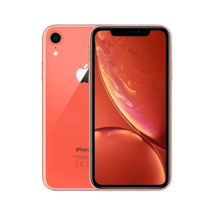 Apple iPhone XR Coral Pink 64GB - Unlocked *100% Battery Health* *Replacement Battery*