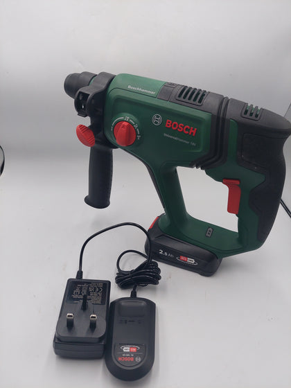Bosch Cordless Rotary Hammer Drill UniversalHammer 18V (1x Battery 2.5 Ah, Charger, Carry Case)