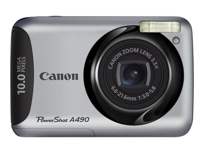 Canon PowerShot 10.0MP Digital Camera - Silver A495