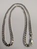 Silver Curb Chain  20"