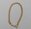 375 HALLMARKED 9CT, YELLOW GOLD, FRANCO BRACELET, 8" 3.05g, BOXED