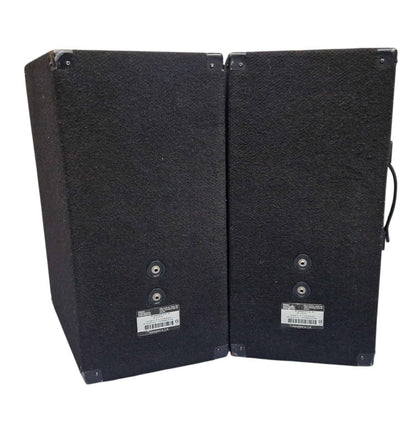 Peavey Eurosys 3 PA 8 Ohm Speakers with Stands. **COLLECTION ONLY**