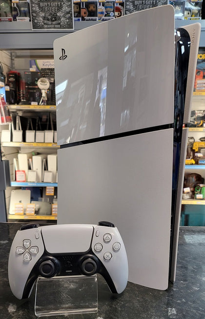 Playstation 5 Slim Disk Edition Console - 1TB - White - Unboxed With Controller