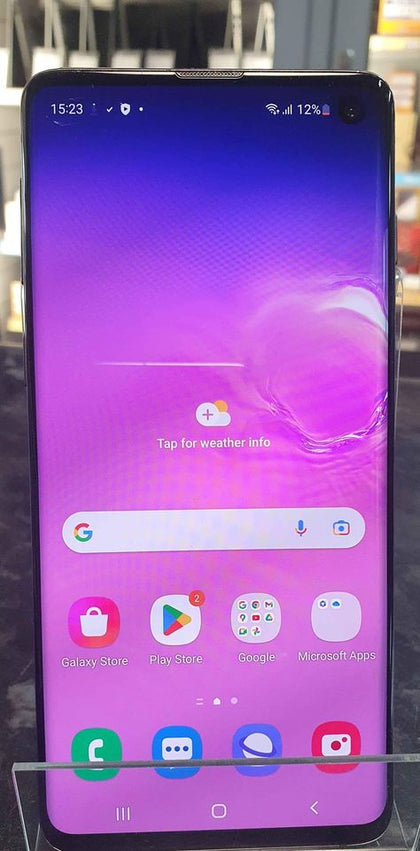 Samsung Galaxy S10 Dual SIM, 128GB, 8GB RAM Prism Black.