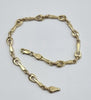 9ct Gold Fashion Bracelet 8"