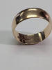 9ct Gold Plain Wedding Band Ring Size W 1/2