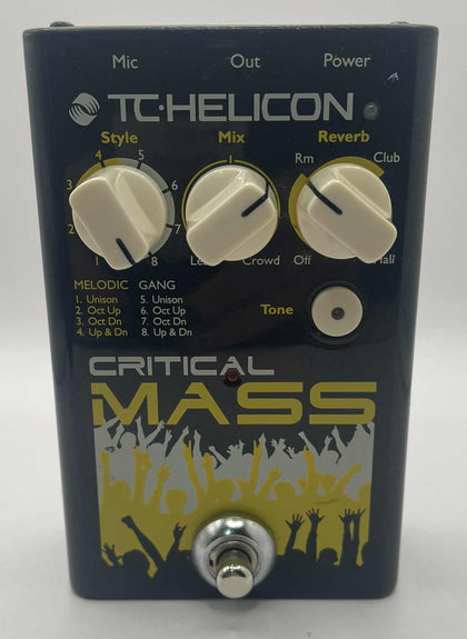 TC Helicon Critical Mass Vocal Processor