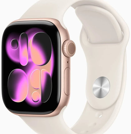 Watch Series 11 GPS 42mm Rose Gold Aluminium MEU04 S/M Light Blush Sport Band