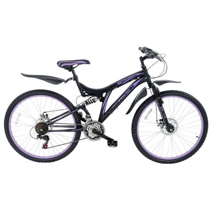 ** Collection Only ** Pro Rider Ferrite 21 Speed Full Suspension Ladies Mountain Bike