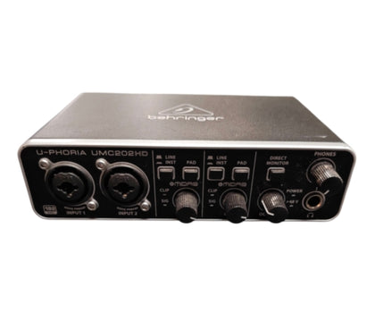Behringer U-Phoria UMC202HD USB Audio Interface**Unboxed** COLLECTION ONLY