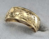 9ct Gold Patterned Ring