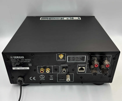 Yamaha CRX-N470D Network CD DAB+ Receiver Wi-Fi Bluetooth black unboxed