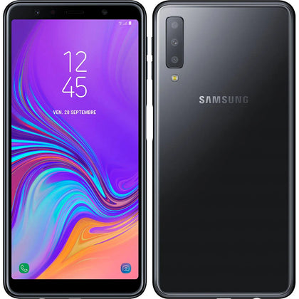 Galaxy A7 (2018) 32GB - Black - Unlocked.