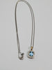18ct Gold Diamond Pendant & 9ct White Gold Necklace