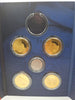 250 years of the USA gold plated coin collection booklet (missing 1 coin)