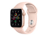 Apple Watch SE - 40mm - GPS - Gold Aluminum Case - Pink Sand Sport Band