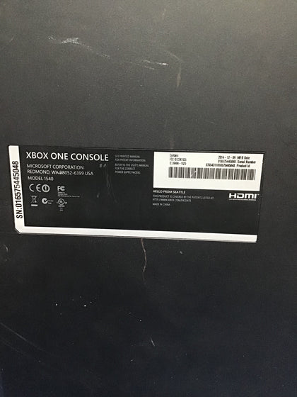 XBox ONE