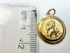 9ct Yellow gold St Christopher Pendant