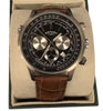 Rotary Apex 100 Pilot Chronograph Leather Strap Edition