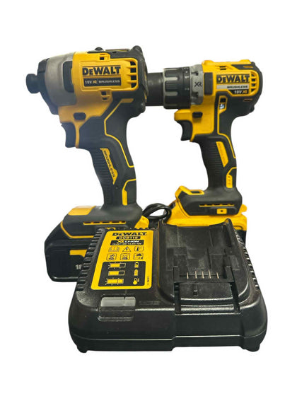 DeWalt DCD791 18v XR Brushless Compact Drill Driver & DeWalt DCF791