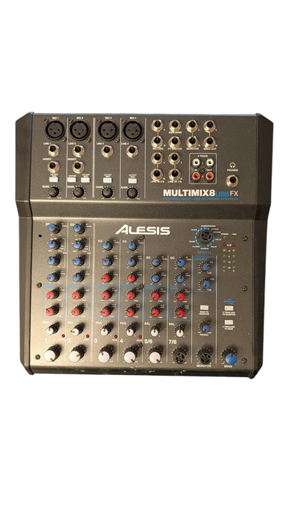 Alesis Multimix 8 USB FX Mixer