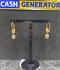 22ct Gold Earrings, 8.4g