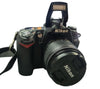 Nikon D90 DSLR Camera with Nikon Lense AF-P Nikkor 18-55mm