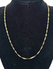9ct 18 Inch Twist Gold Chain