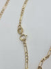 9ct Gold Figaro chain 20"