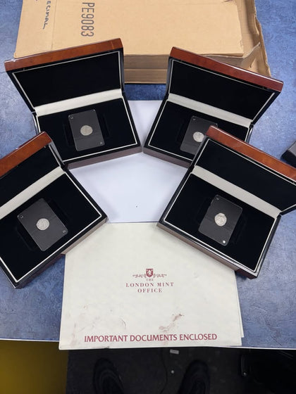 The Four Emperors Coin Set - Set O f 4 Complete.