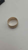 9ct Yellow Gold "Hobnail" Desgin Ladies Ring - Size P - 4.04 Grams