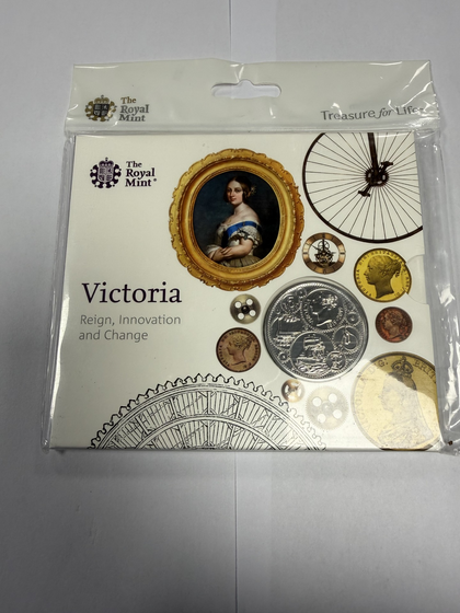 Queen Victoria Brilliant Uncirculated Coin.