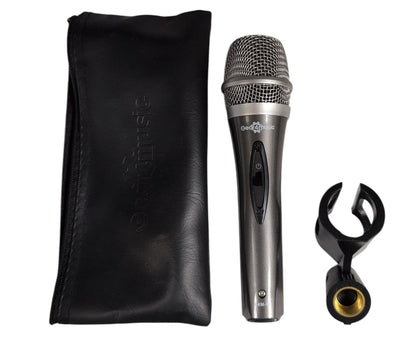 Gears 4 Music Microphone with Leather Bag and Microphone Holder 