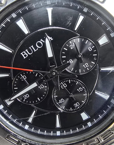 Bulova Men's Classic Silver-Tone Stainless Steel Watch, 96A216