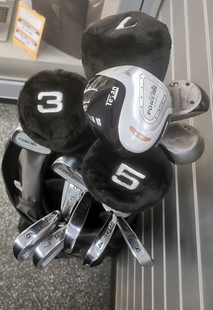 TEXAN CLASSICS GOLF CLUBS 3-9 IRONS SET, FULL SET, DRIVERS AND HYBRIDS + Bag