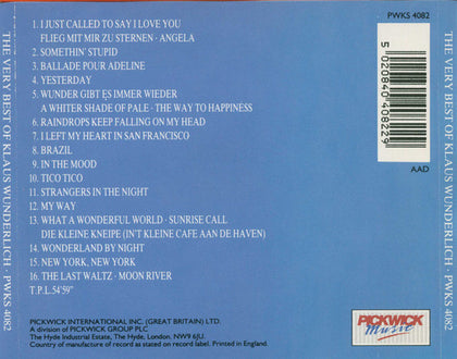 Klaus Wunderlich – The Very Best Of Klaus Wunderlich