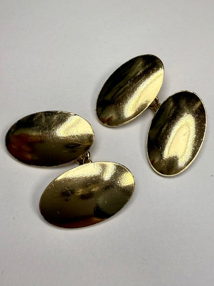 9ct Solid Gold Cufflinks