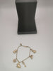 9K Gold Bracelet with 7 Charms 6.8G Hallmarked(375) and Tested 7" Length