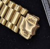 750 18CT HALLMARKED, YELLOW GOLD, Presidential Style Bracelet, 8", 25.9G, Boxed