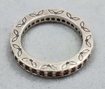 Pandora Pink Eternity Ring Size 50