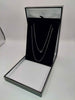 (375 Hallmarked&Tested), 9ct 0.8G, White Gold Chain, 18" In Length