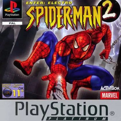 Spiderman 2 Enter Electro Platinum PS1