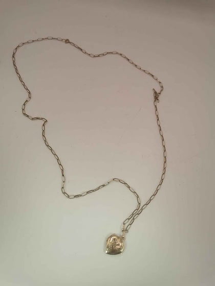 9CT Gold Chain With Heart Locket 28