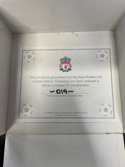 Klaus Kobec Limited Edition Liverpool watch No.19