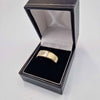 9ct Yellow Gold Ring With CZ Stone - Size U - 5.31 Grams