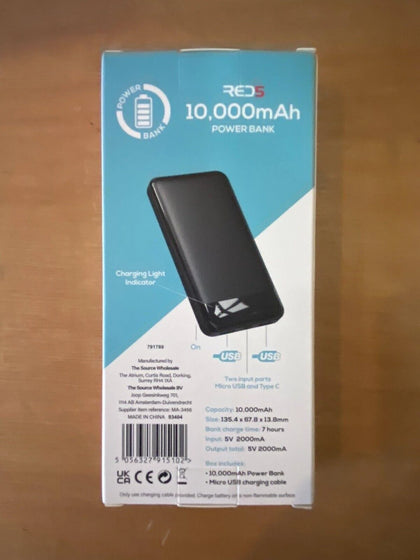 Red 5 Power Bank 10,000mah