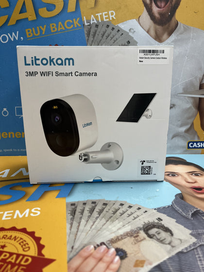 litokam Indoor Camera, Cameras for Home Security with Night Vision, Pet Camera with Phone App, 2K Security Camera, Motion Detection, 2-Way Audio,.