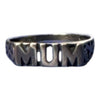 9ct gold 'MOM' ring