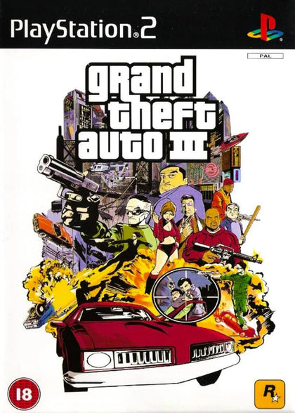 Grand Theft Auto III Playstation 2 PS2